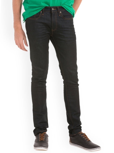 

GAP Men Black High Stretch 1969 Skinny Fit Jeans