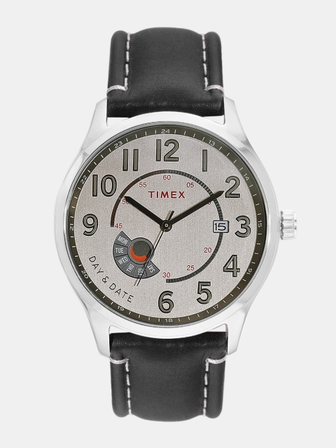 

Timex Men Silver-Toned Analogue Watch TWEG17105