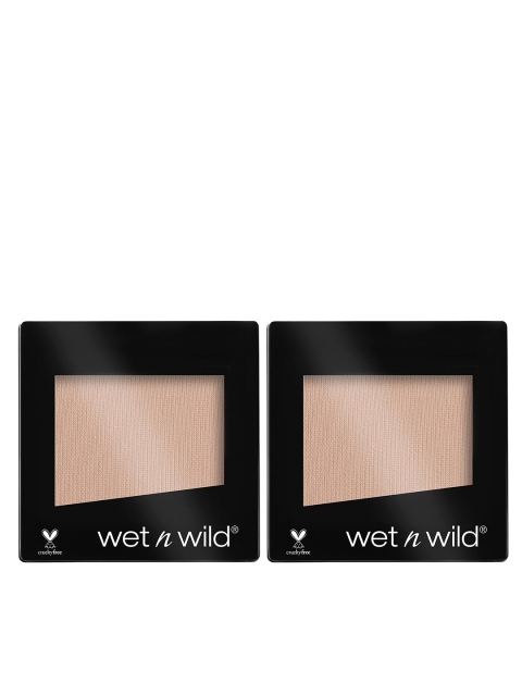 

Wet n Wild Sustainable Set Of 2 Color Icon Brulee Single Eyeshadow E348A, Nude