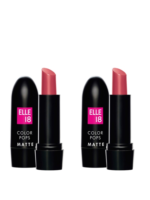 

ELLE 18 Set of 2 Pink Kiss Color Pop Matte Lip Colors P21