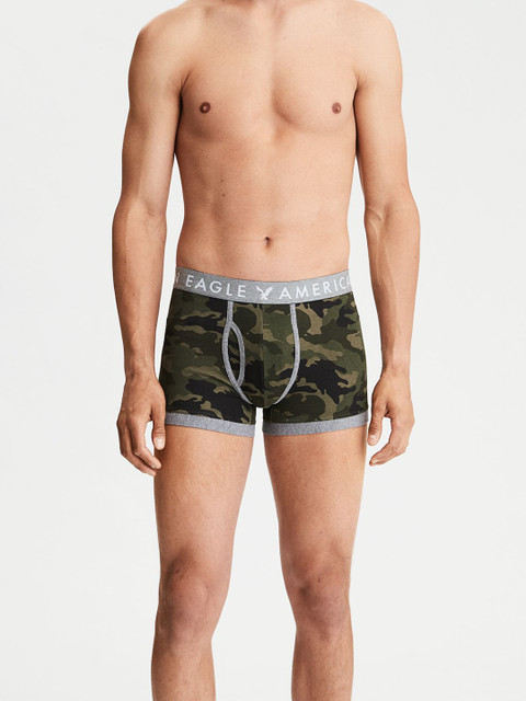 

AMERICAN EAGLE OUTFITTERS Men Green Knitted Boxers