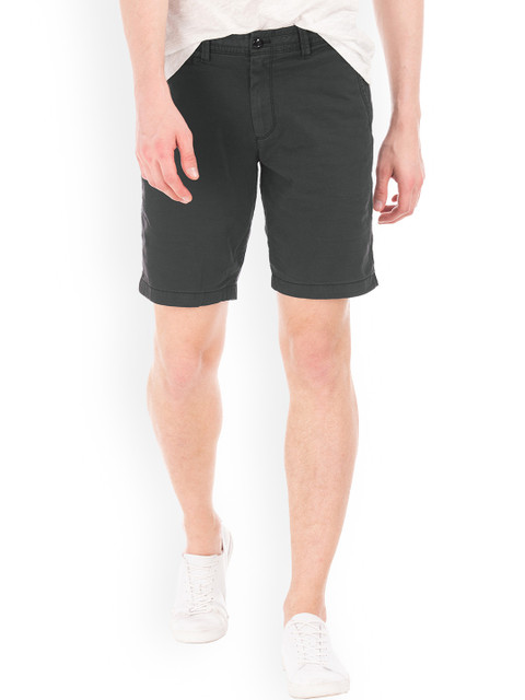 

GAP Men Black Vintage Wash Stretch Shorts