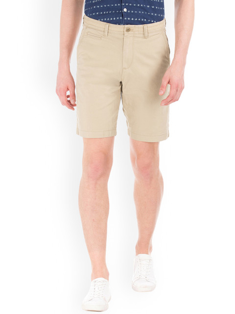 

GAP Men Beige Vintage Wash Stretch Shorts