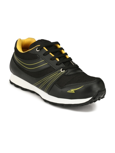 

Sir Corbett Men Black Running Shoes