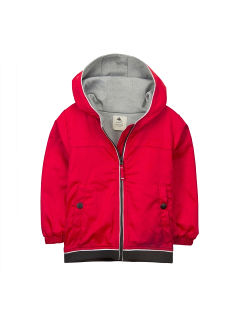 

Cherry Crumble Kids Red Solid Bomber
