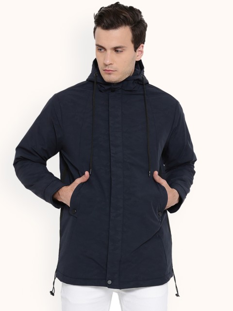 

Duke Men Navy Blue Solid Lightweight Tailored Jacket