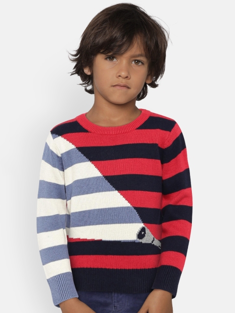 

GAP Baby Boys' Red Graphic Crewneck Sweater