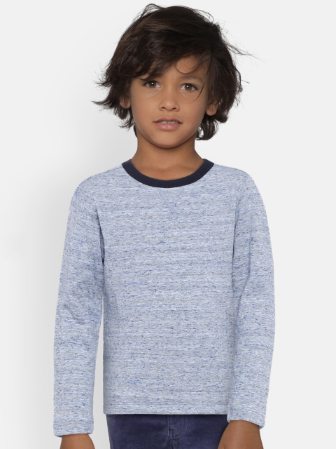

GAP Baby Boys' Double-Weave T-Shirt, Blue