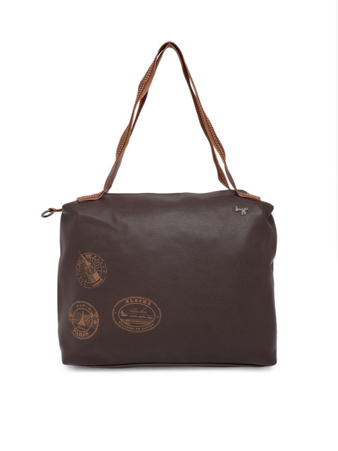 

Baggit Brown Printed Shoulder Bag