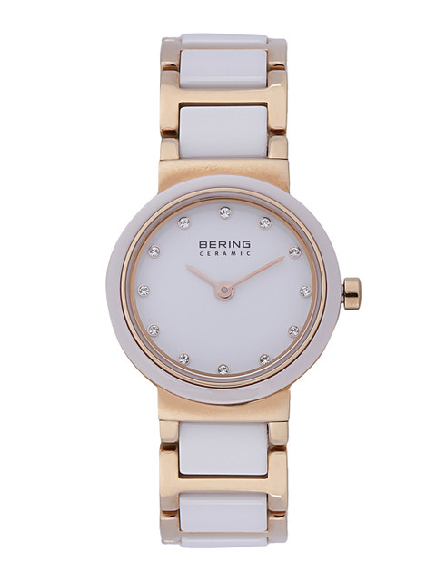 

BERING Women White Ceramic Sapphire Crystal Watch -10725-766