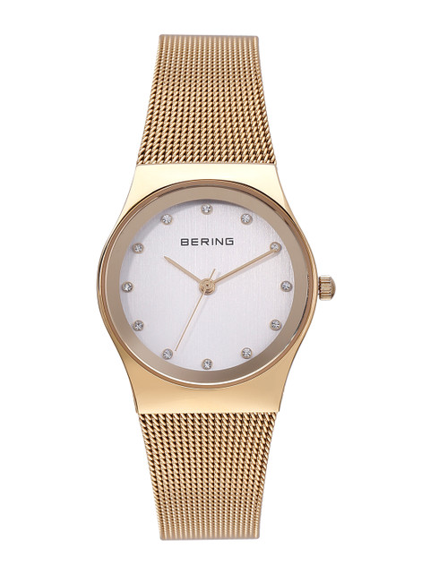 

BERING Women Gold Toned Classic Sapphire Crystal Watch -12927-334