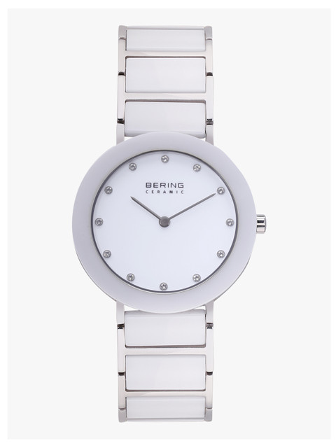 

BERING Women White Ceramic Sapphire Crystal Watch -11435-754