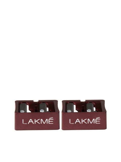 

Lakme Set of 2 Dual Sharpeners, Burgundy