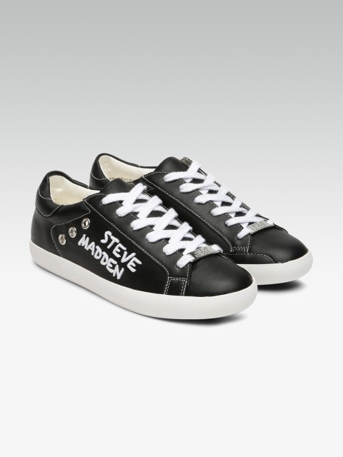 

Steve Madden Women Black Sneakers