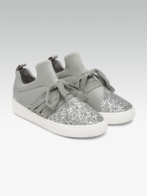 

Steve Madden Women Grey Sneakers