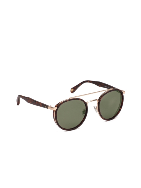 

Fossil Unisex Round Sunglasses 2082/S N9P 5070, Grey
