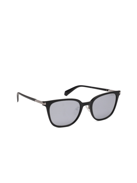 

Polaroid Unisex Square Sunglasses PLD 2072/F/S/X 003 53EX, Silver