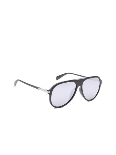 

Polaroid Unisex Oval Mirrored Sunglasses PLD 2071/G/S/X 003 60EX, Grey