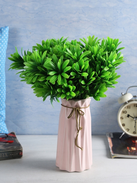 

Fourwalls Set Of 4 Artificial Plastic Green Bush