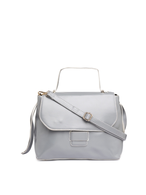 

Satchel Bags Grey Solid Satchel