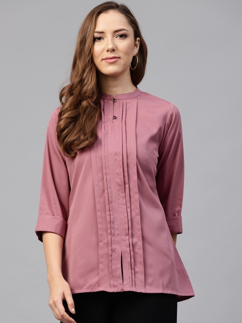 

Shree Mauve Solid Tunic