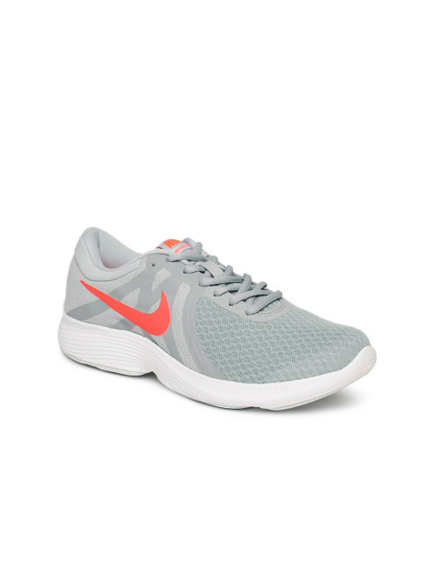 

Nike Women Grey Solid REVOLUTION 4 Running Shoes