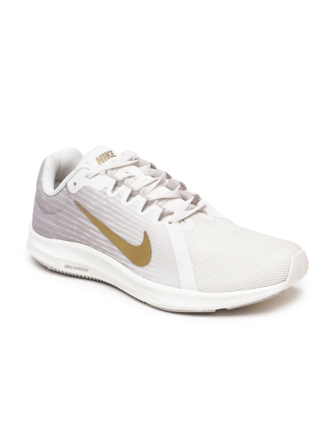 

Nike Women White DOWNSHIFTER 8 Running Shoes