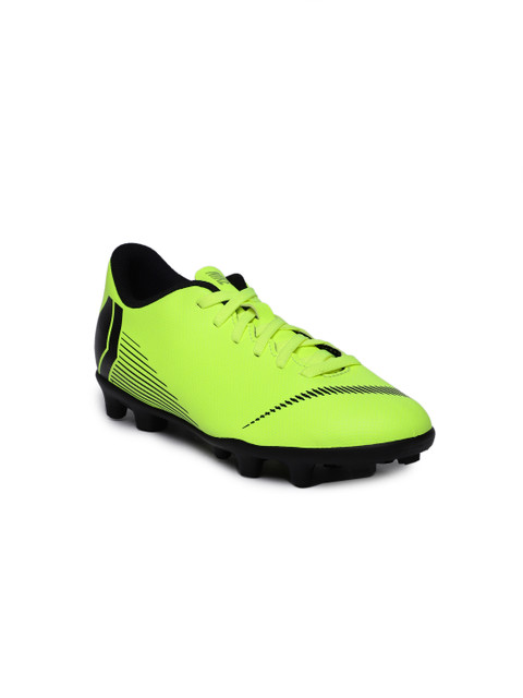 

Nike Unisex Fluorescent Green JR VAPOR 12 CLUB Football Shoes