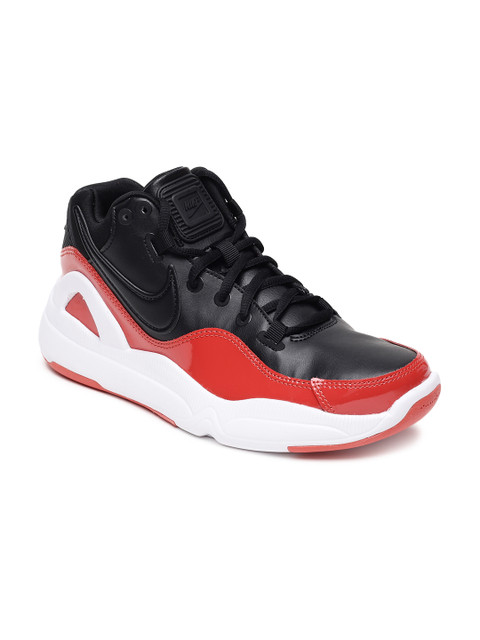 

Nike Men Black & Red NIKE DILATTA PREMIUM Basketball Shoes