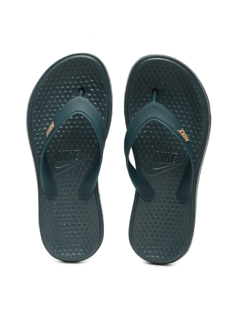 

Nike Men Navy Blue Solid Thong Flip Flops