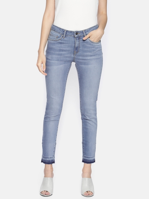 

Vero Moda Women Blue Regular Fit Mid-Rise Clean Look Stretchable Jeans