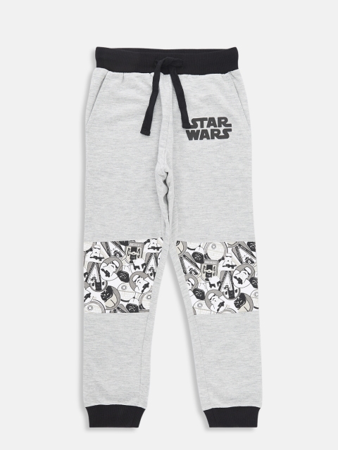 

Chalk by Pantaloons Boys Grey and Black Joggers