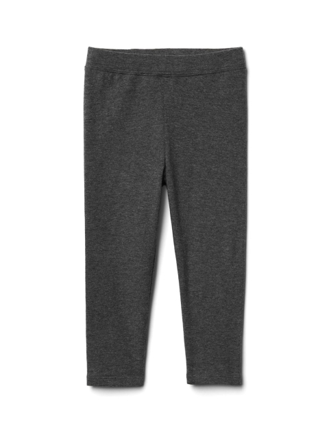 

GAP Girls Charcoal Grey Solid Leggings