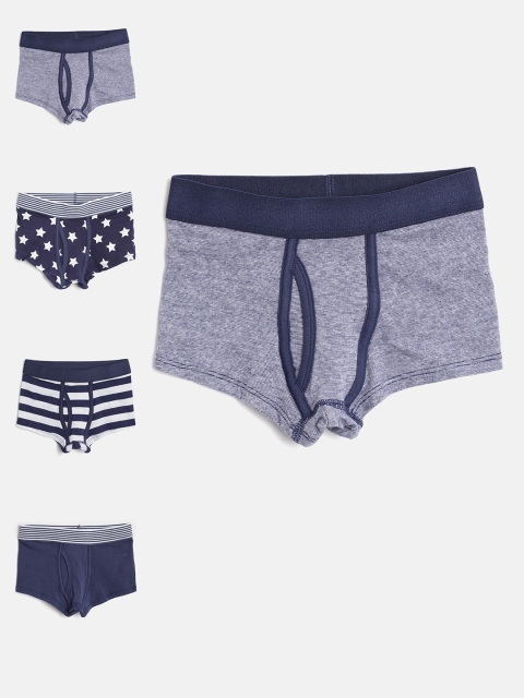 

Marks & Spencer Boys Pack of 5 Briefs T715527, Navy blue