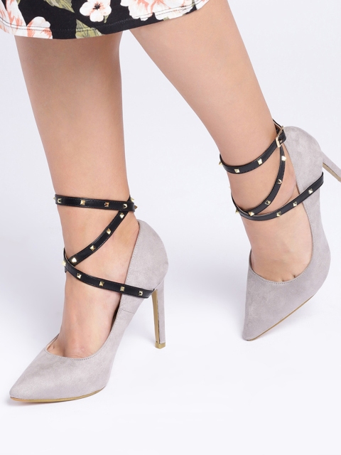 

CORSICA Women Grey Solid Pumps