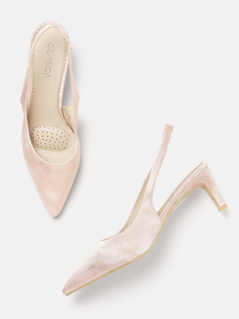 

CORSICA Women Pink Solid Pumps