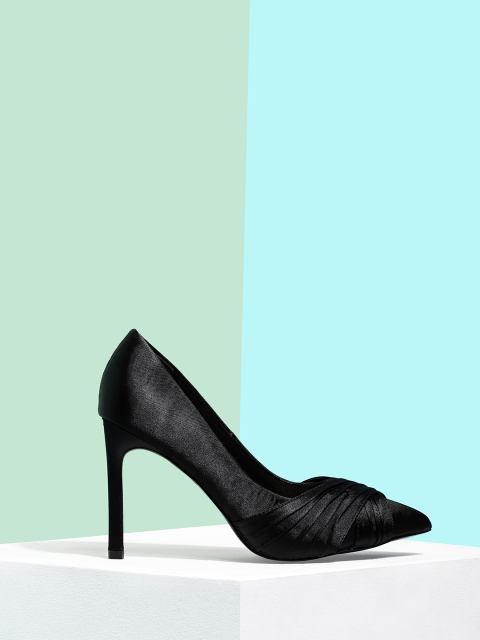 

CORSICA Women Black Solid Pumps
