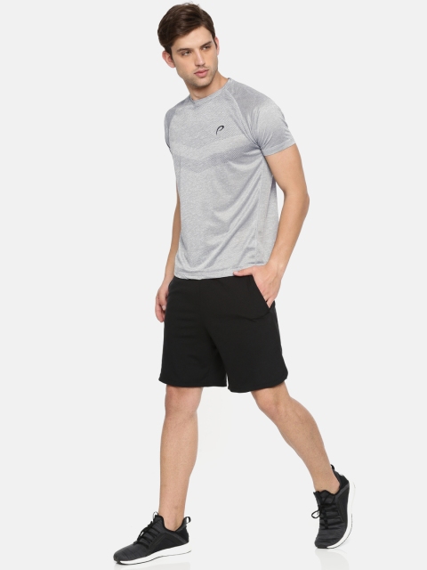 

Proline Active Men Ever Fresh Grey Printed Round Neck T-shirt