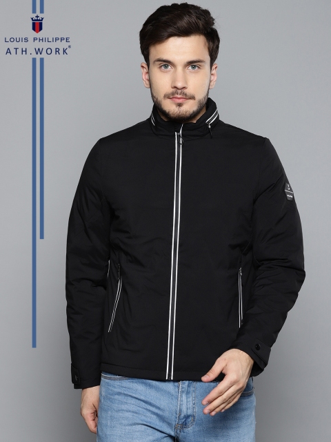 

Louis Philippe Sport Men Black Solid Padded Jacket