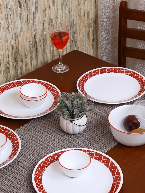 

Corelle White Set Of 10 Dinner Set