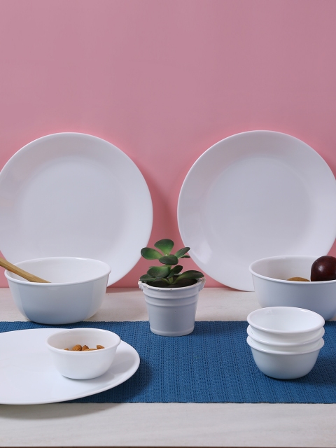 

Corelle White 9 Pieces Glass Dinner Set