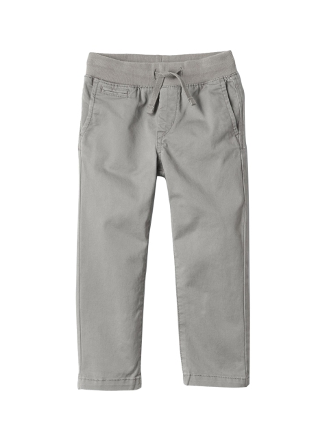 

GAP Grey Toddler Boy Pull-On Twill Pants