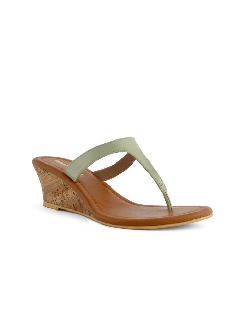 

Signature Sole Women Green Solid Heels