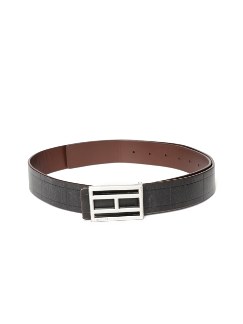 

Tommy Hilfiger Men Black & Brown Reversible Belt