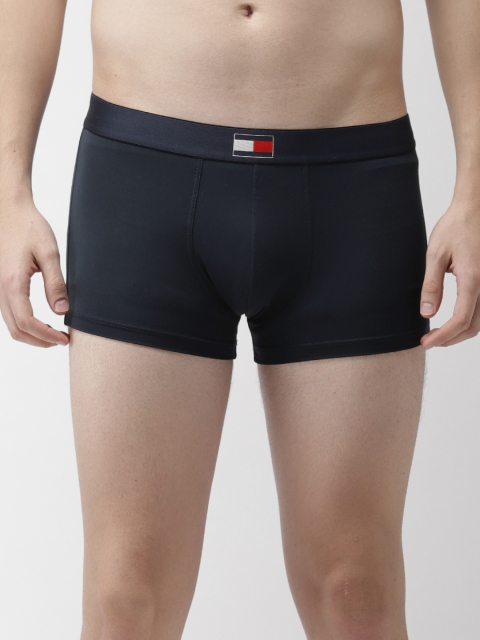 

Tommy Hilfiger Men Navy Blue Solid Trunks A8AB4126