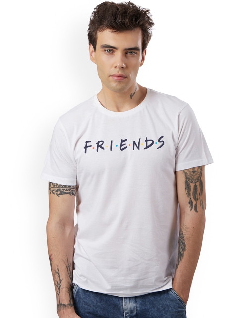 

Free Authority White Men Friends Printed Tshirt