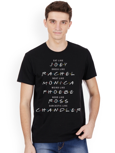 

Free Authority Crew Neck Black Men Tshirt