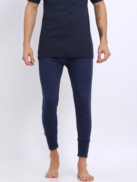 

Crocodile Men Blue Thermal Bottoms
