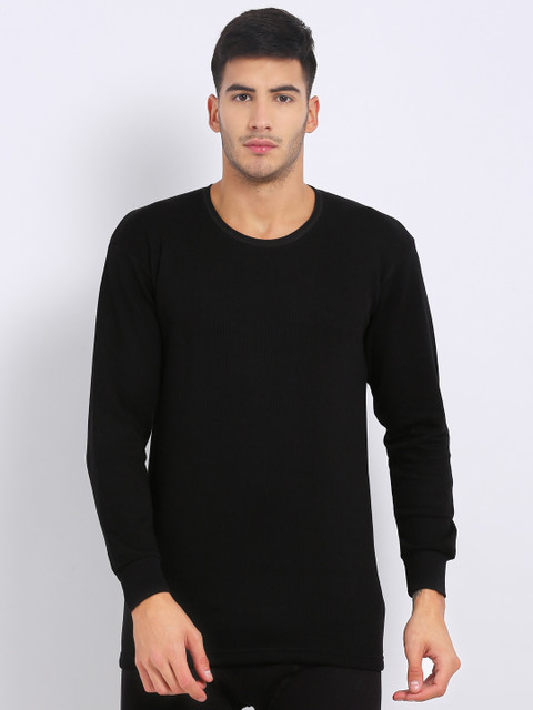

Crocodile Men Black Thermal Top