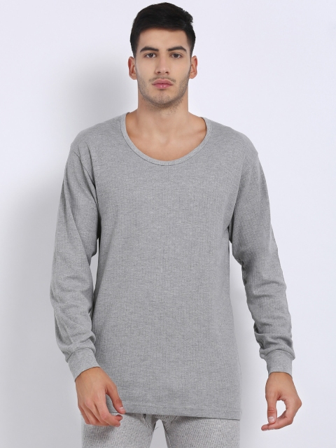 

Crocodile Men Grey Thermal Top